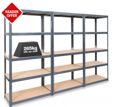 tufferman shelving perfect for fathers day