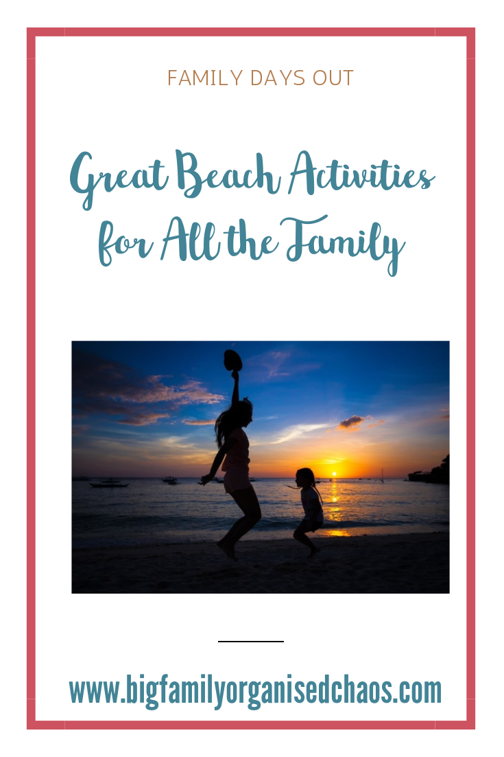 Visits to the beach can be amazing, but if your children are slightly too old for buckets and spades, you need to think of other activities, click through to find out some great beach activities for all the family