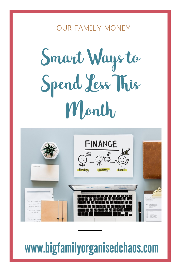 If you are struggling to have any money left at the end of the month, click through to find out smart ways to spend less this month