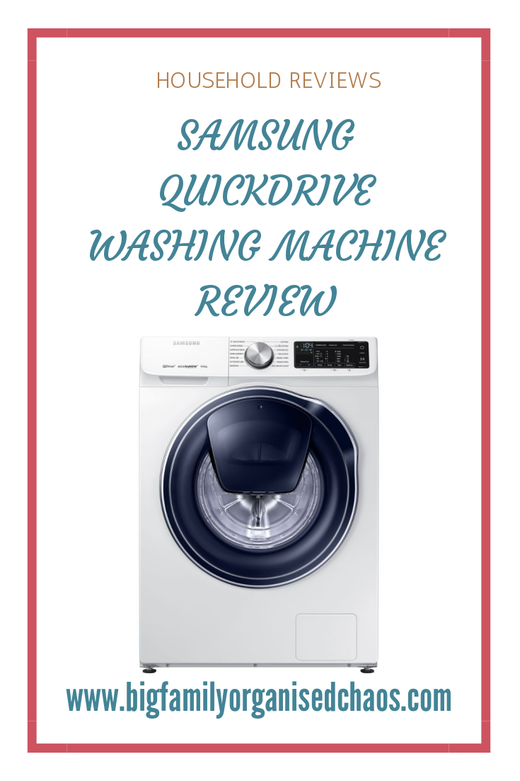 Having a large family, finding a washing machine that is up to the job is essential, click through to find out if the Samsung QuickDrive Washing Machine is the one for you