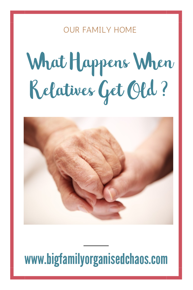 Nobody likes to think about their parents or grandparents getting old but its something will all have to face at some time, click through to find out what happens when relatives get old