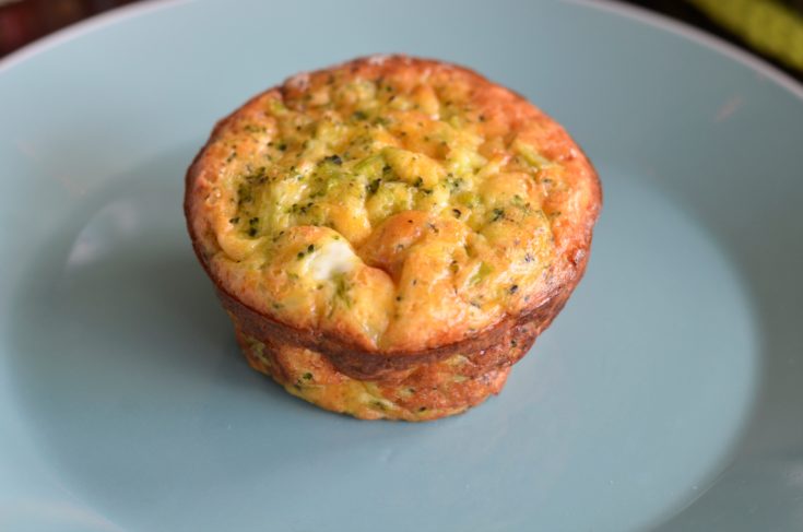 Keto Brocooli and Cheese Mini Quiche
