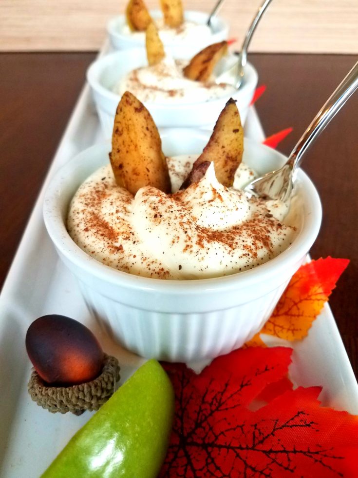 White Chocolate Cheesecake Mousse Cups