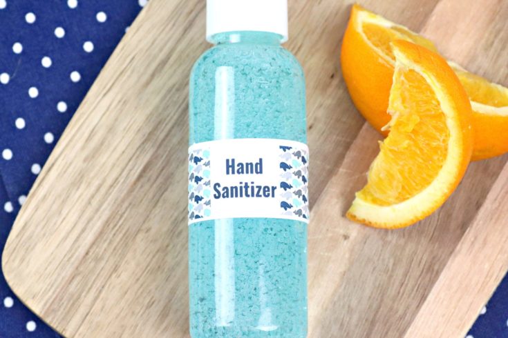 Easy DIY Hand Sanitizer (with free printable labels!) 