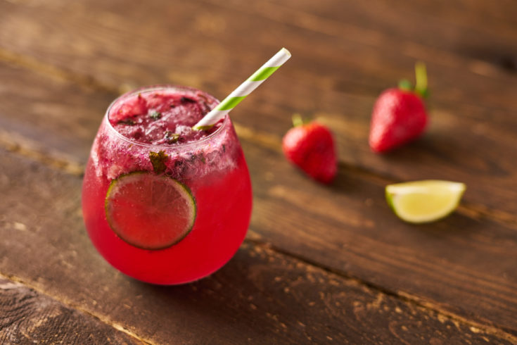 Strawberry Mojito Mocktail