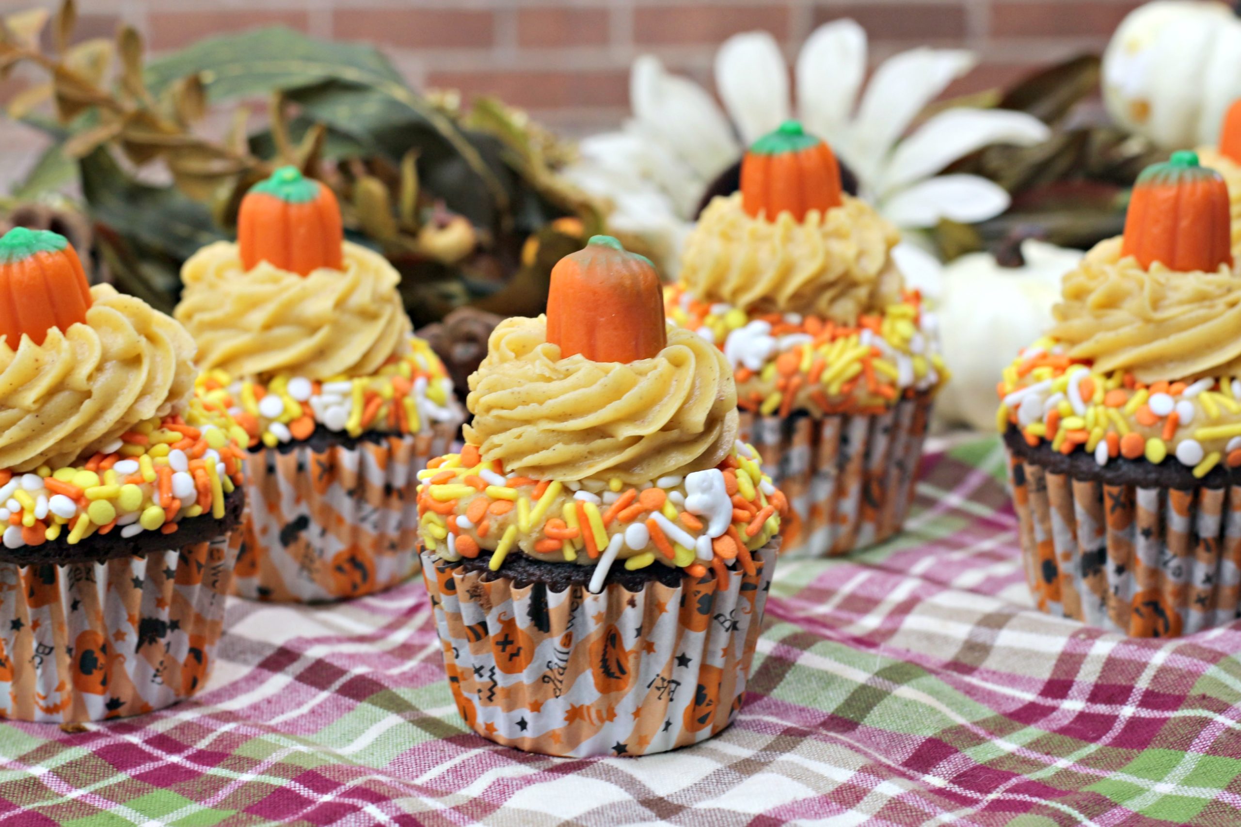 Pumpkin Mocha Cupcakes